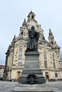 statue near the church