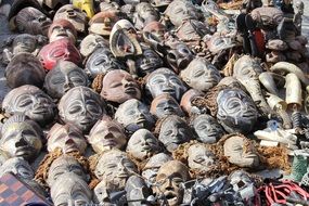 African art market of Cape Town