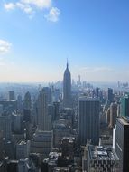 bird&#039;s eye view of new york