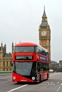 London bus Britain Big Ben