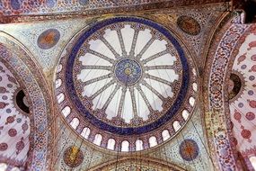 Istanbul Blue Mosque building