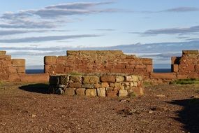 battlement of the fortress