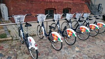 city bike rental network