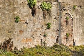 stone wall at the fortress