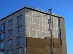 Construction Site Block Of Flats