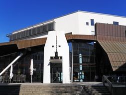 New modern library