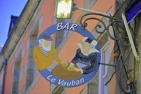 street emblem for a tavern