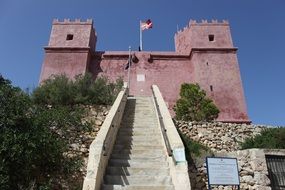 impeccably beautiful Castle Malta