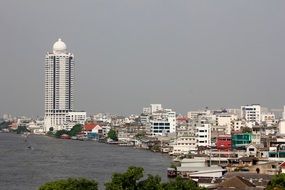 skyscraper in Bangkok Thailand Asia