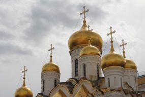 golden orthodox church Russia