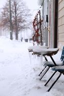 chicago in snow and ice