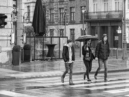 Street Photography at rainy day