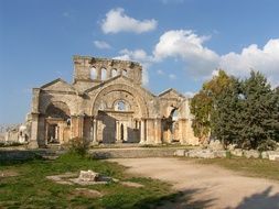 Church of St. Simon Styles in Syria