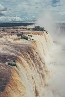 magical Iguazu waterfall