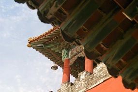 roof in China low angle