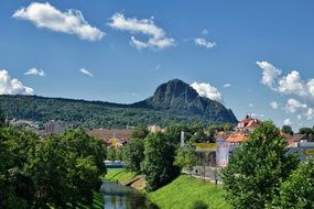 mural depicting proud amid mountains in Boren