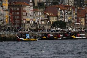 boats on the Douro River