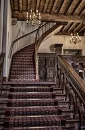 stairs at the Scheveningen Trap