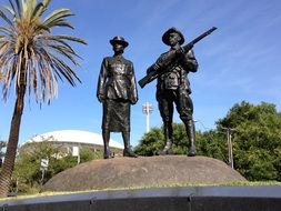 soldiers monument in rsl adelaide