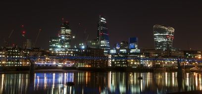 night city, london near the river