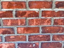 closeup photo of background with brick wall texture