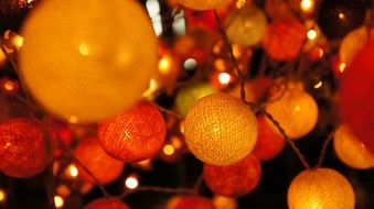fire decorate Lamp