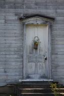 old church door