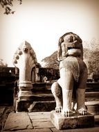stone sculpture in cambodia