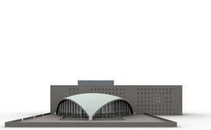 clipart of Dortmund church design