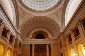 hall in christiansborg palace