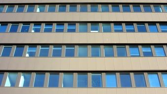 modern unremarkable building facade