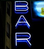 Alcohol Bar sign