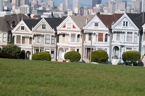 landscape of Houses in San Francisco