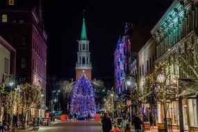 church street in burlington vermont