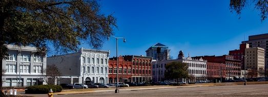 panoramic view of the city center