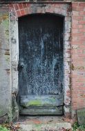 Old broken door