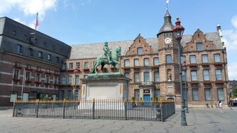 Düsseldorf Germany historic center
