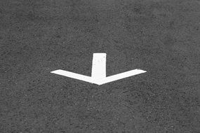 Arrow on Street