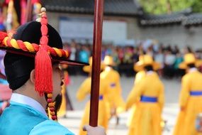 holiday in the korean temple