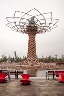 tree as modern architecture in Milan