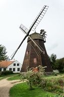 Windmill on the street of Denmark