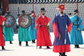 Picture of the historical celebration in Asia