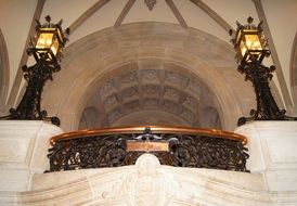 balcony on the town hall