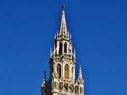 Town hall with the spire in Munich