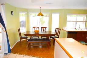 contemporary Dining Room