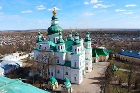 Orthodox monastery in Russia