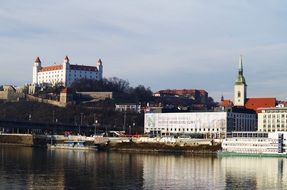 Castle in Bratislava Slovakia