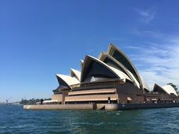 opera house on the water in sydney