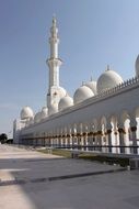 White mosque