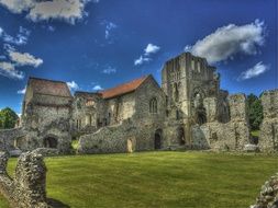 Priory Ruins in castle acre